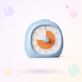 Minuteur visuel silencieux bleu – Petit Tempo