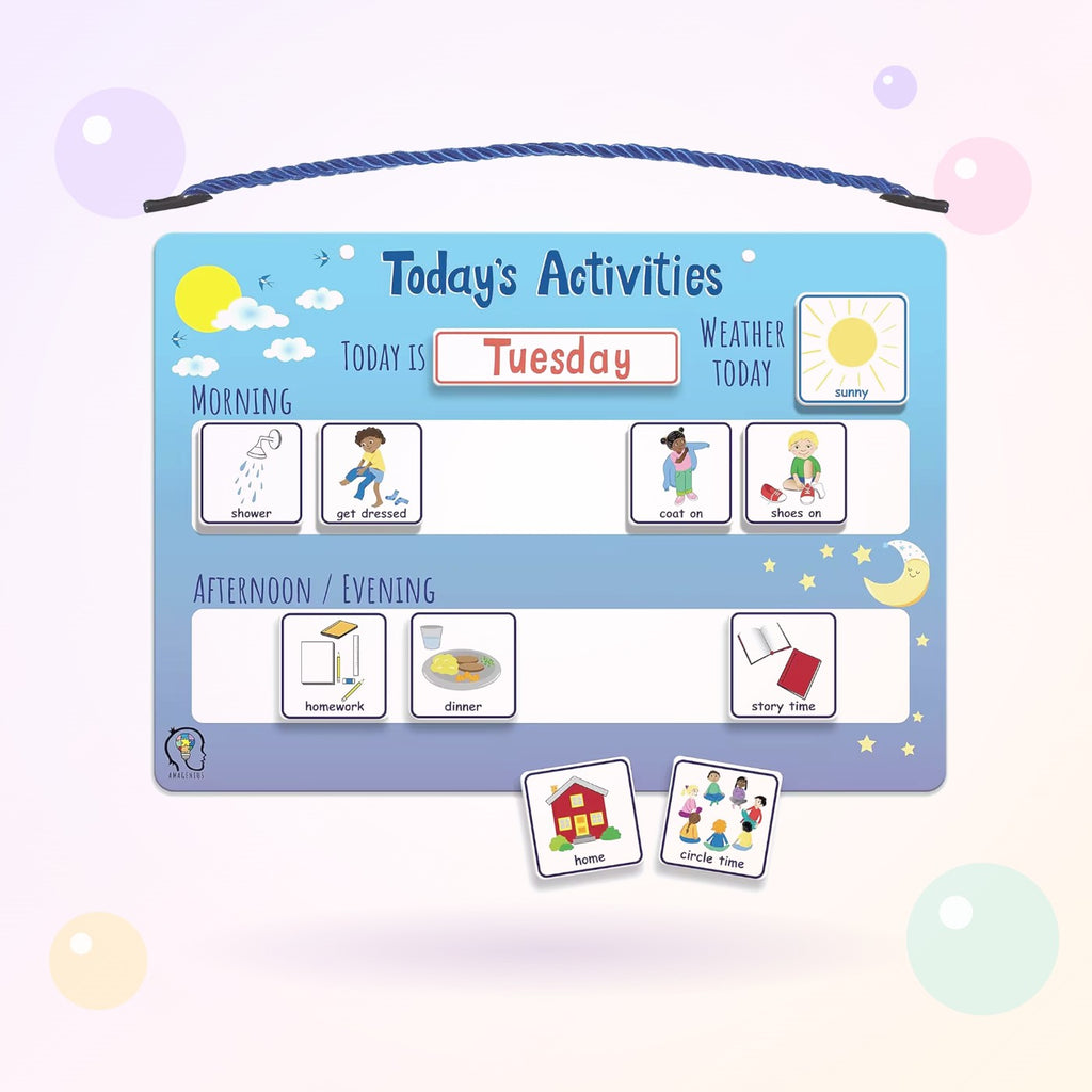 Tableau de routine illustré – Petit Tempo